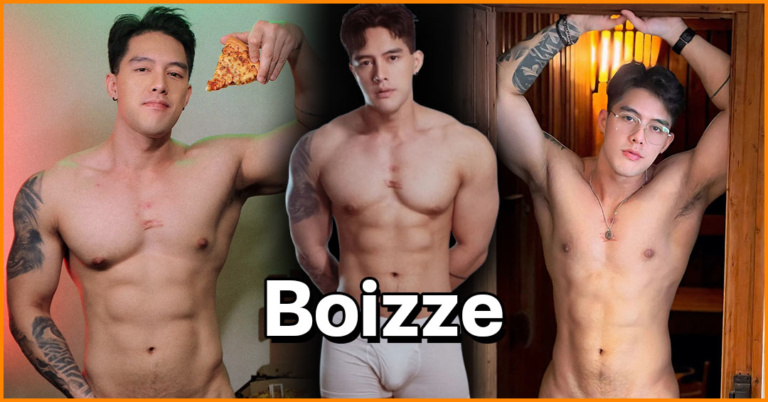 Boizze แจกวาร์ปนายแบบหนุ่มกล้ามโต พกของใหญ่ยาวเซ็กซี่ขยี้ใจ